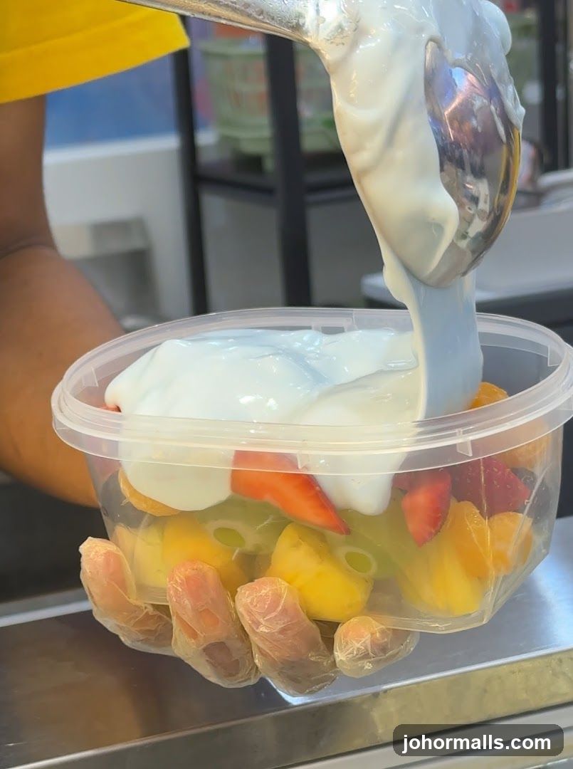 Fruit Salad with Yogurt