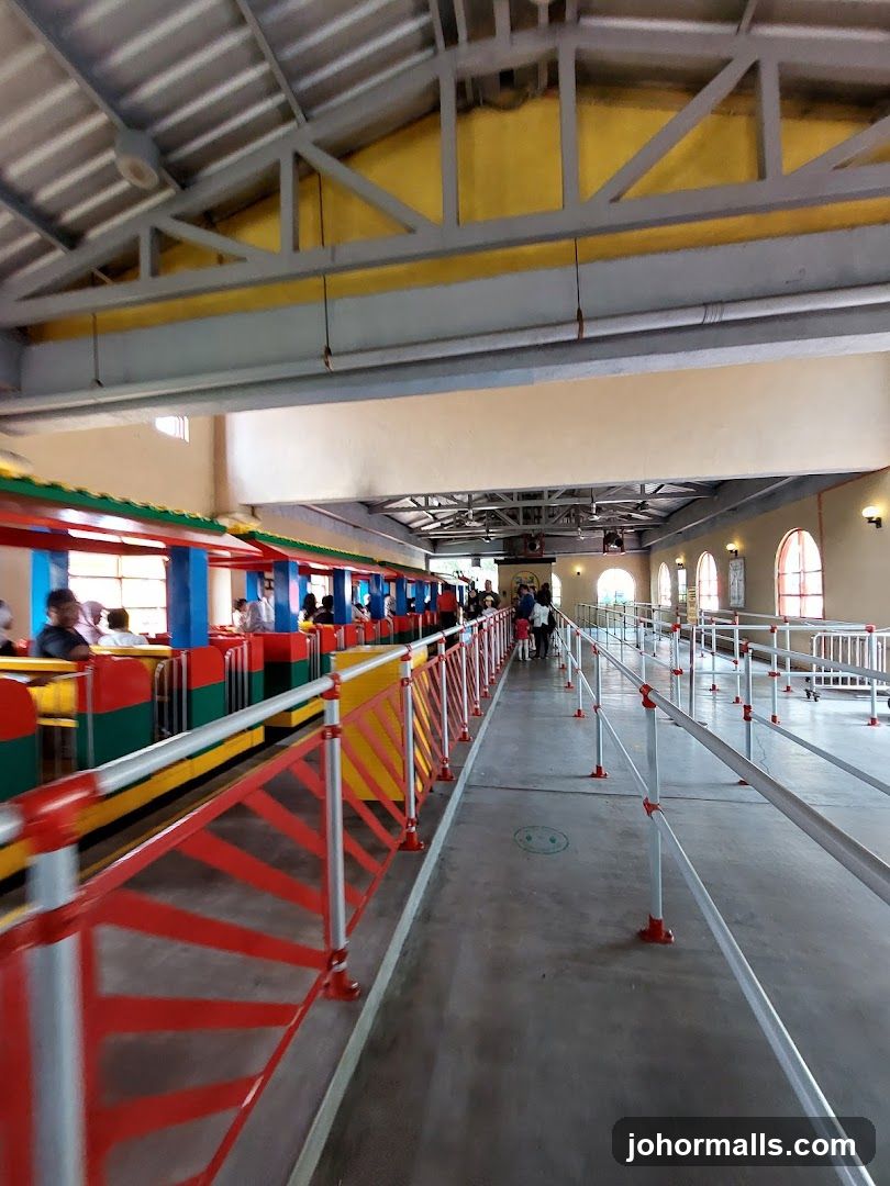 Amusement Park Queue Line