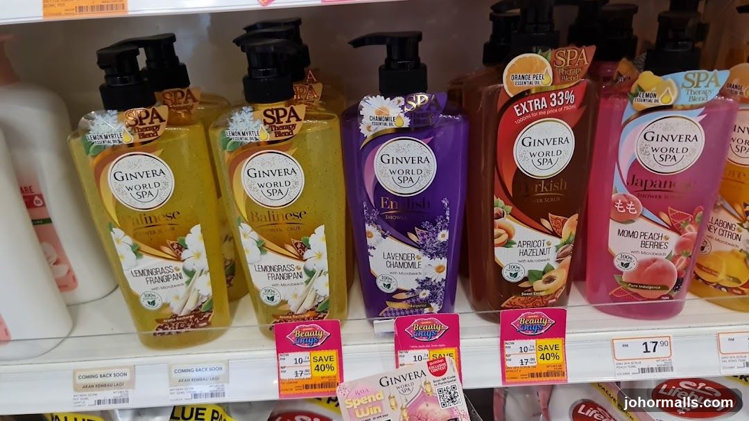 Ginvera World Spa Shower Scrubs