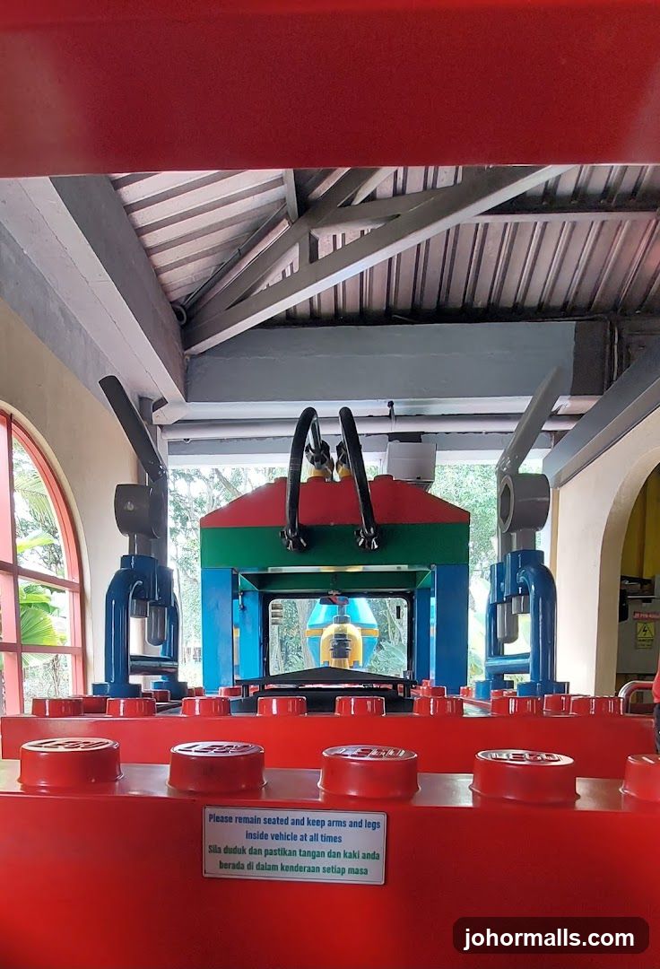 Lego-themed ride