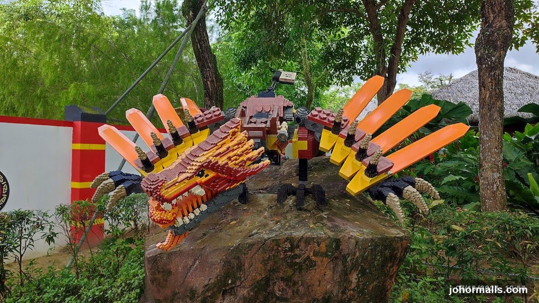 Lego Dragon Sculpture