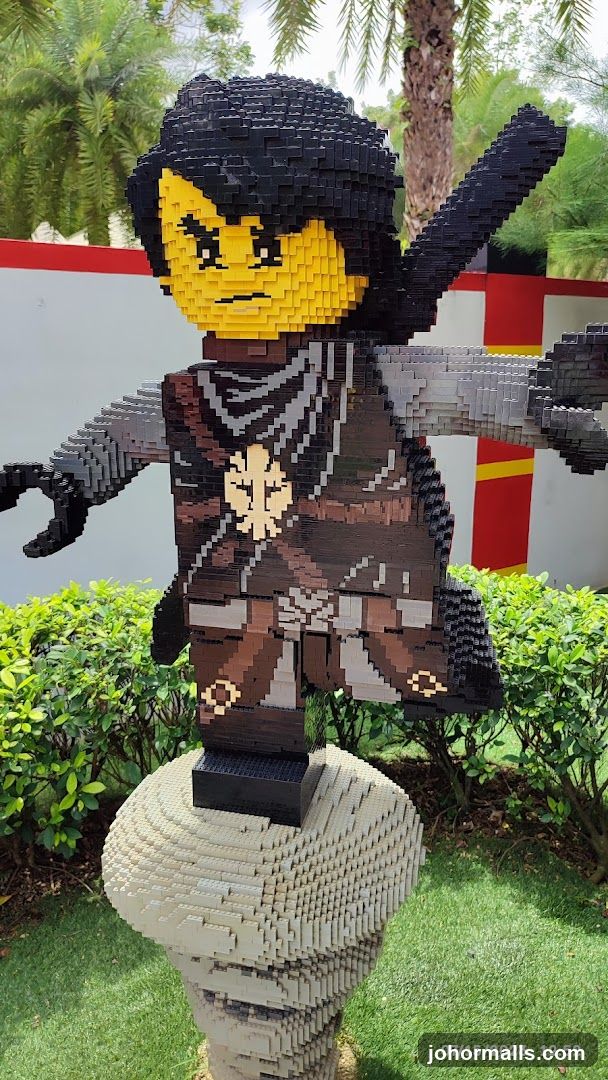 Lego Sculpture of a Character