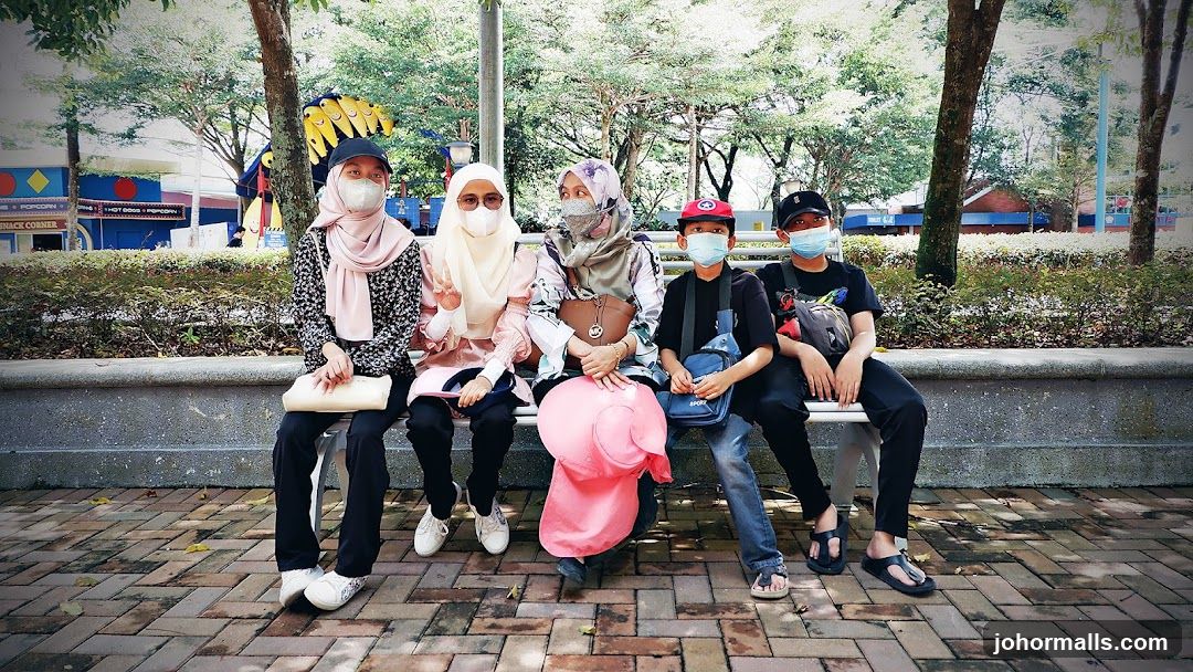 Family posing for a photo