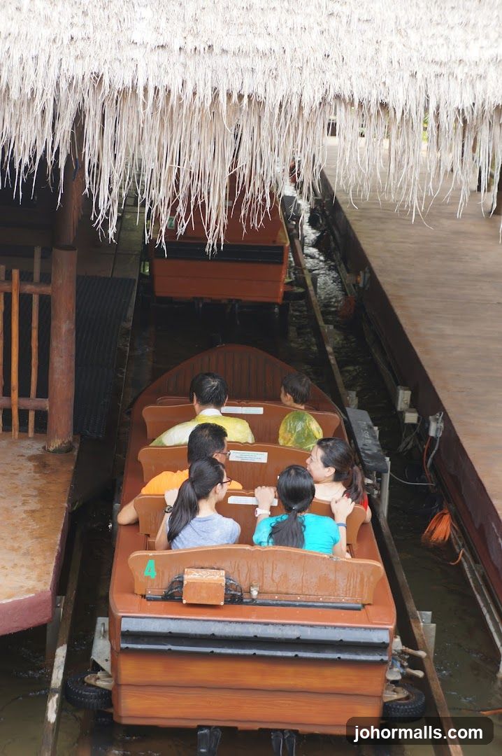 People on a Water Ride