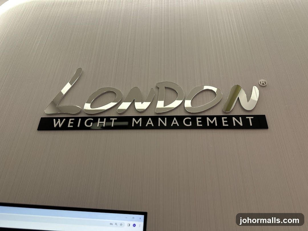 London Weight Management Sign