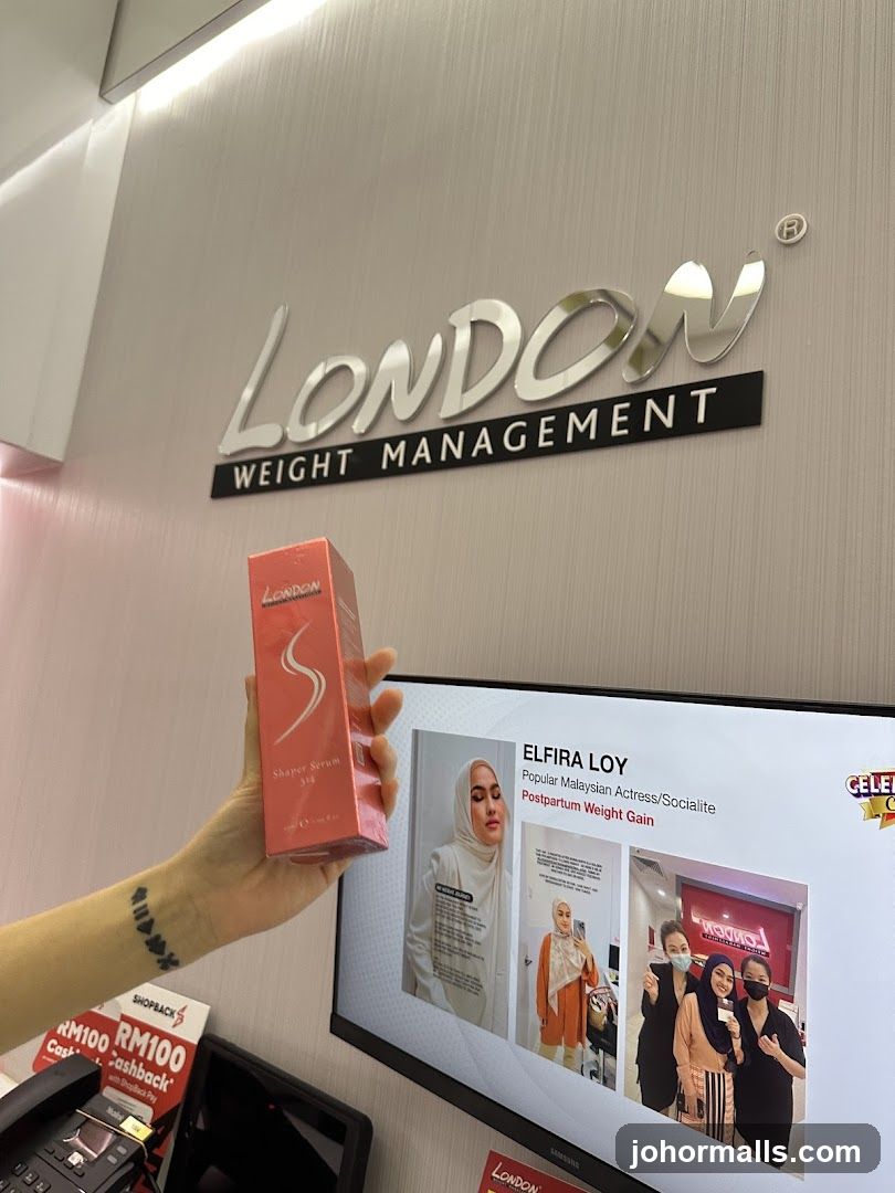 London Weight Management Product Display