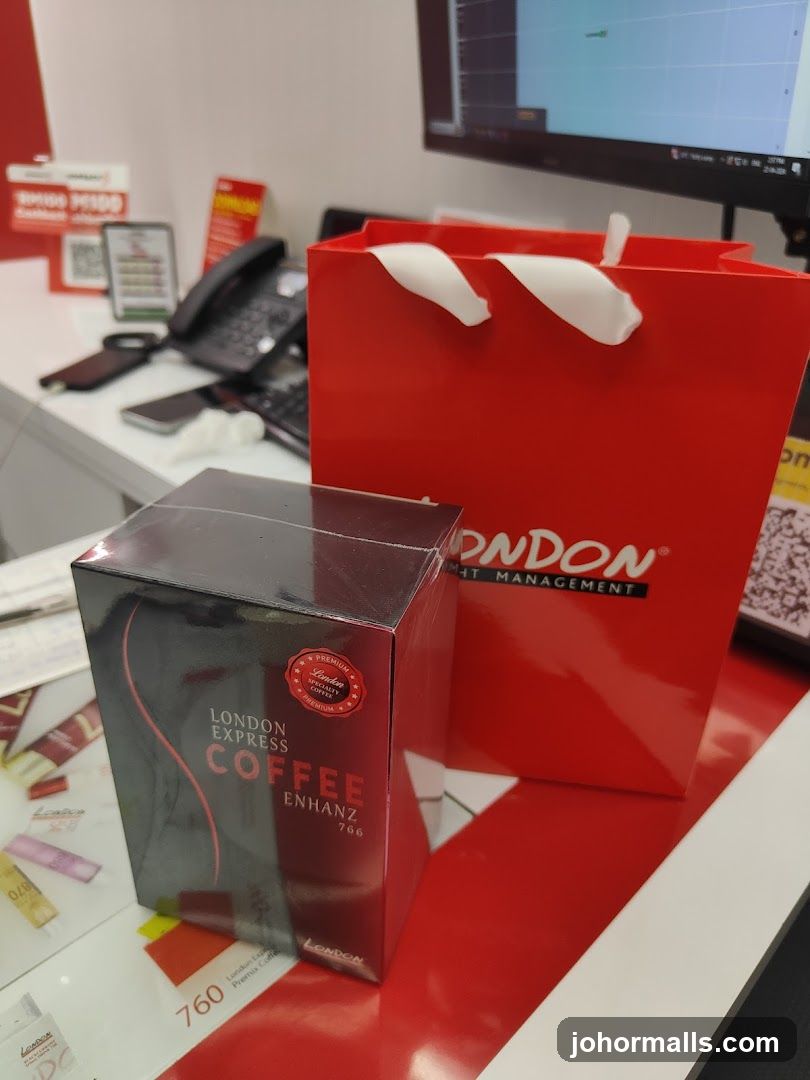 London Express Coffee Enhanz Box and Bag