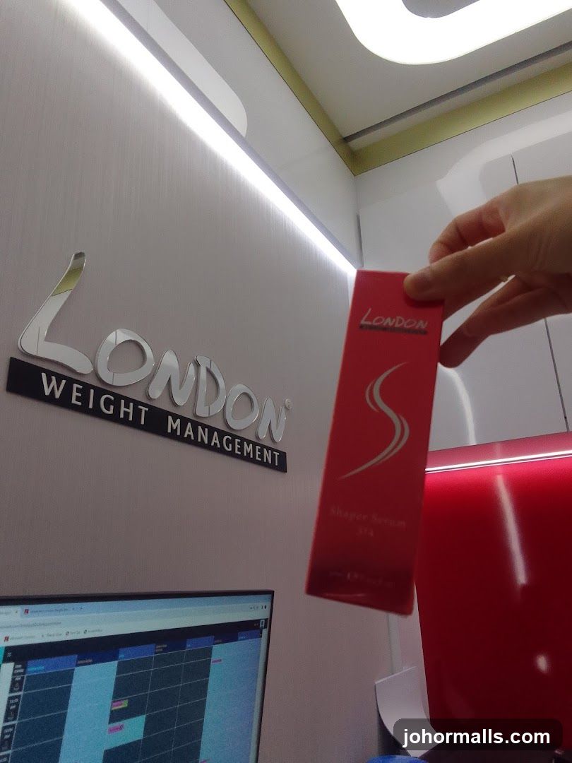 London Weight Management Product Display