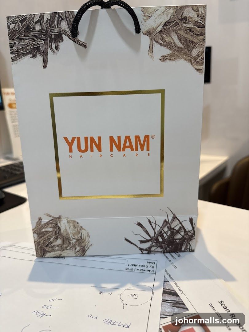 Yun Nam Haircare Bag