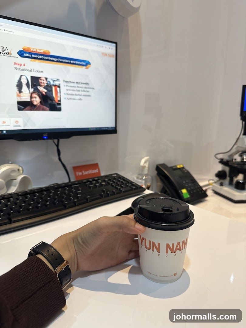 Yun Nam Hair Care Coffee Cup