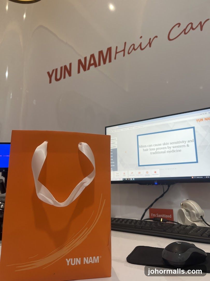 Yun Nam Hair Care Desk Setup