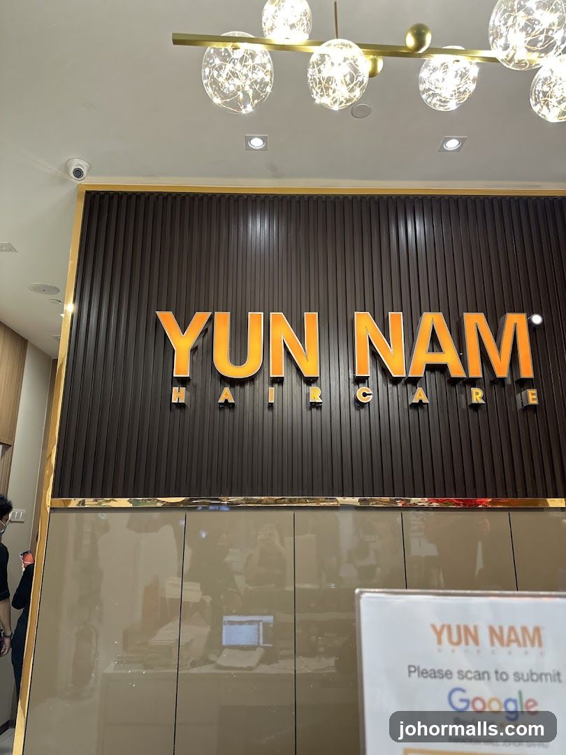 Yun Nam Hair Care Signage
