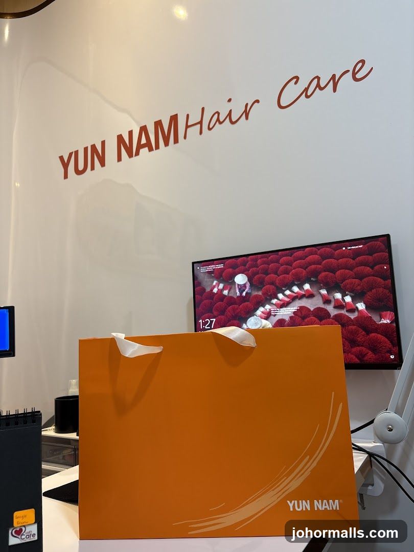 Yun Nam Hair Care Branding
