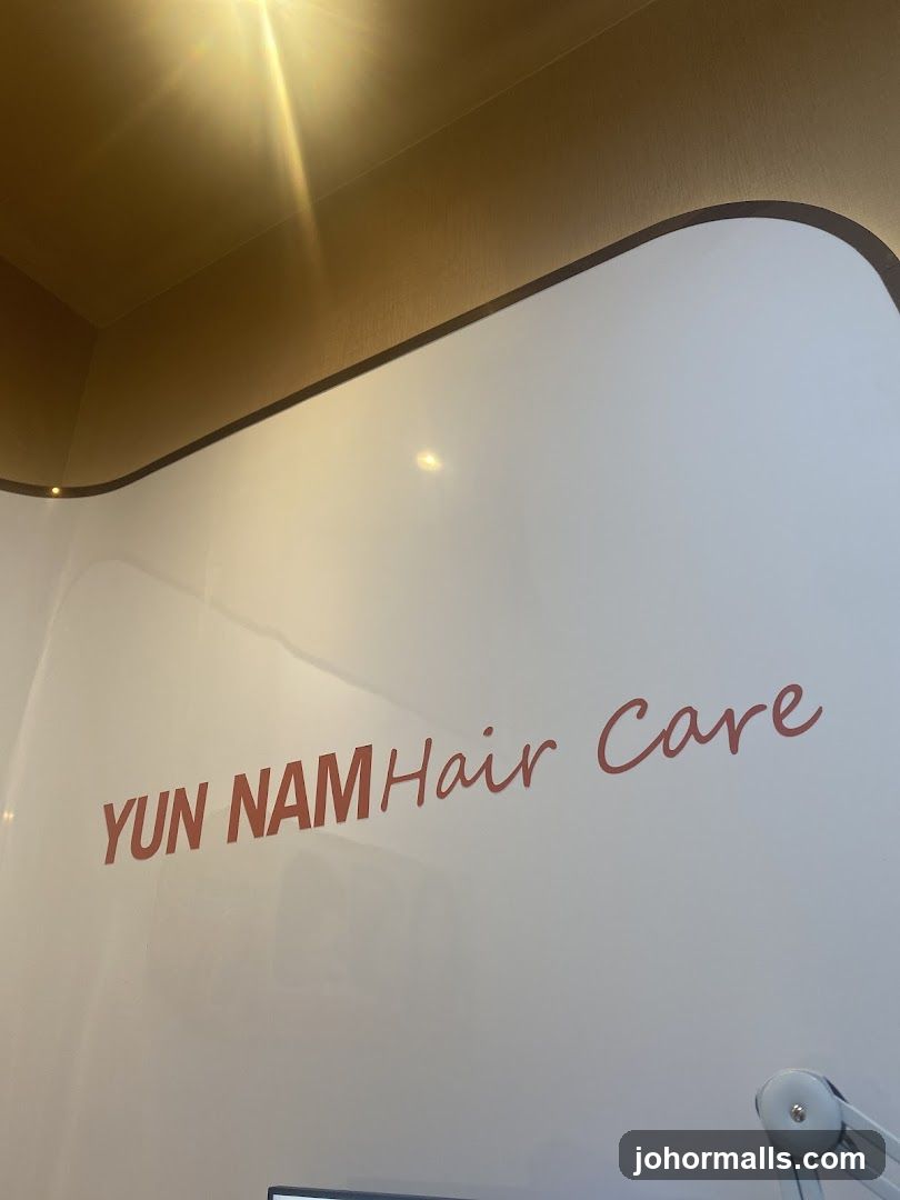 Yun Nam Hair Care Sign