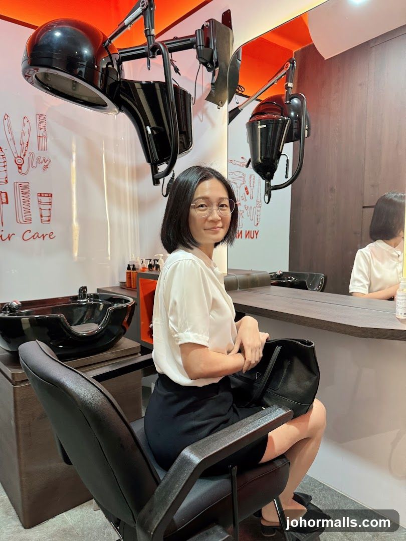 Woman in a Salon