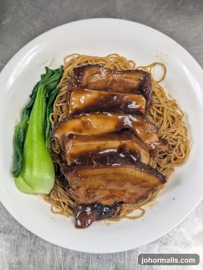 Braised Pork Belly Noodles