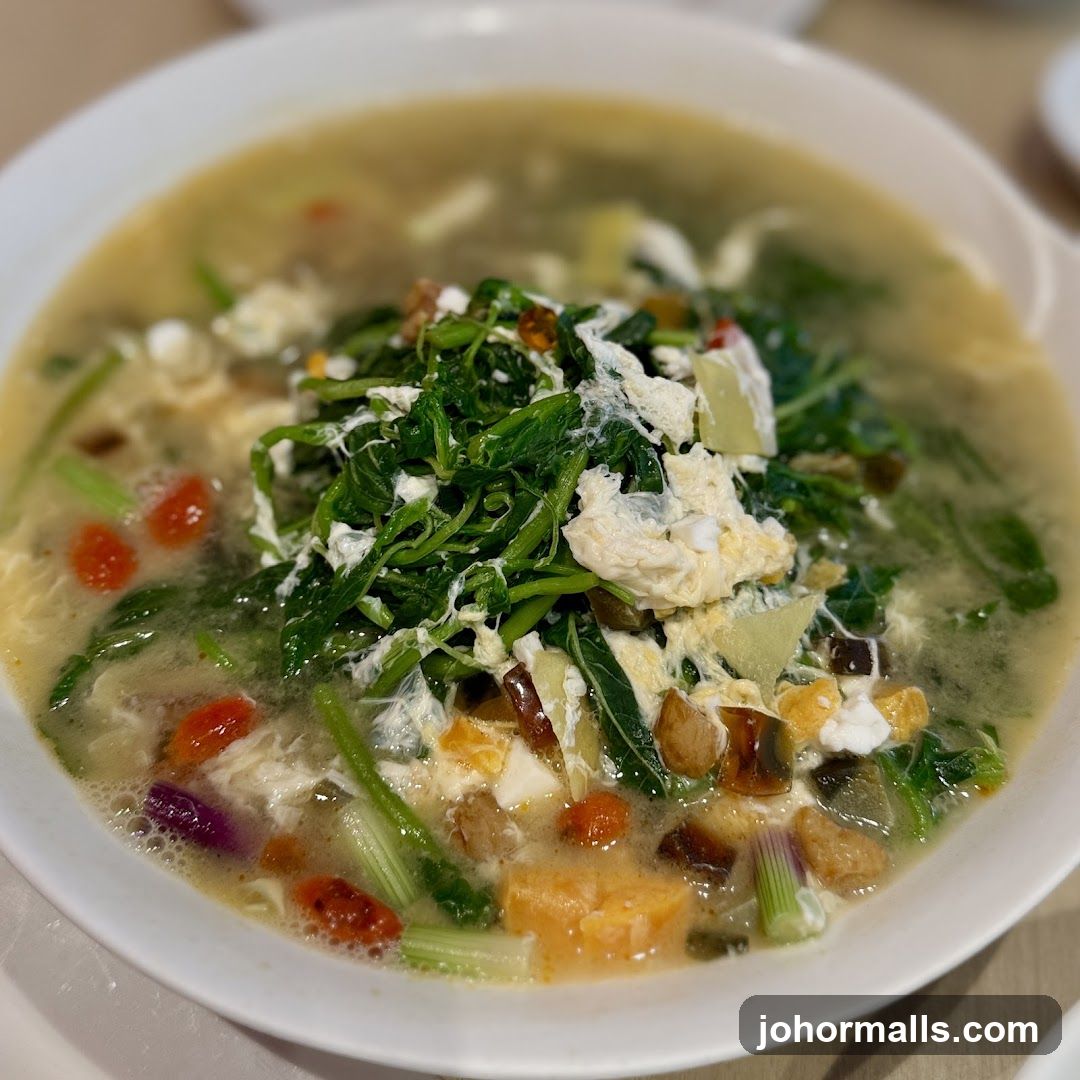 Vegetable and Egg Soup