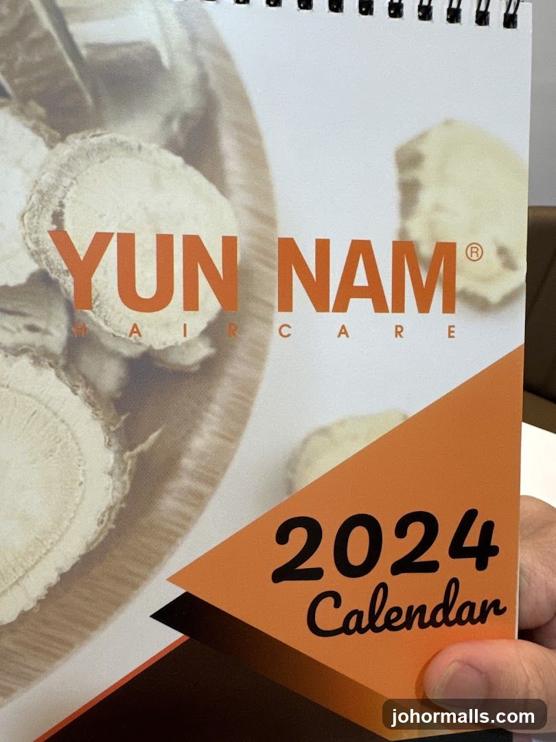 Yun Nam Hair Care 2024 Calendar