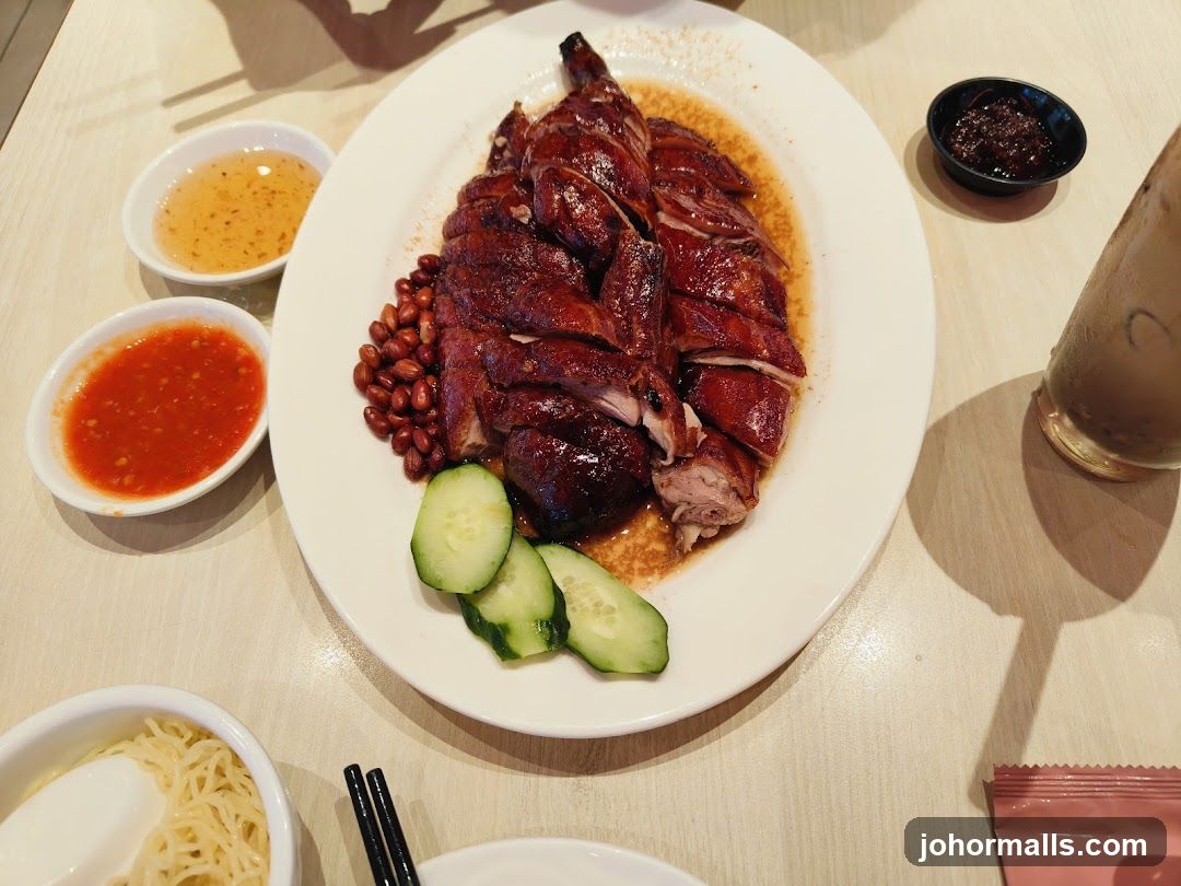 Roasted Duck with Condiments