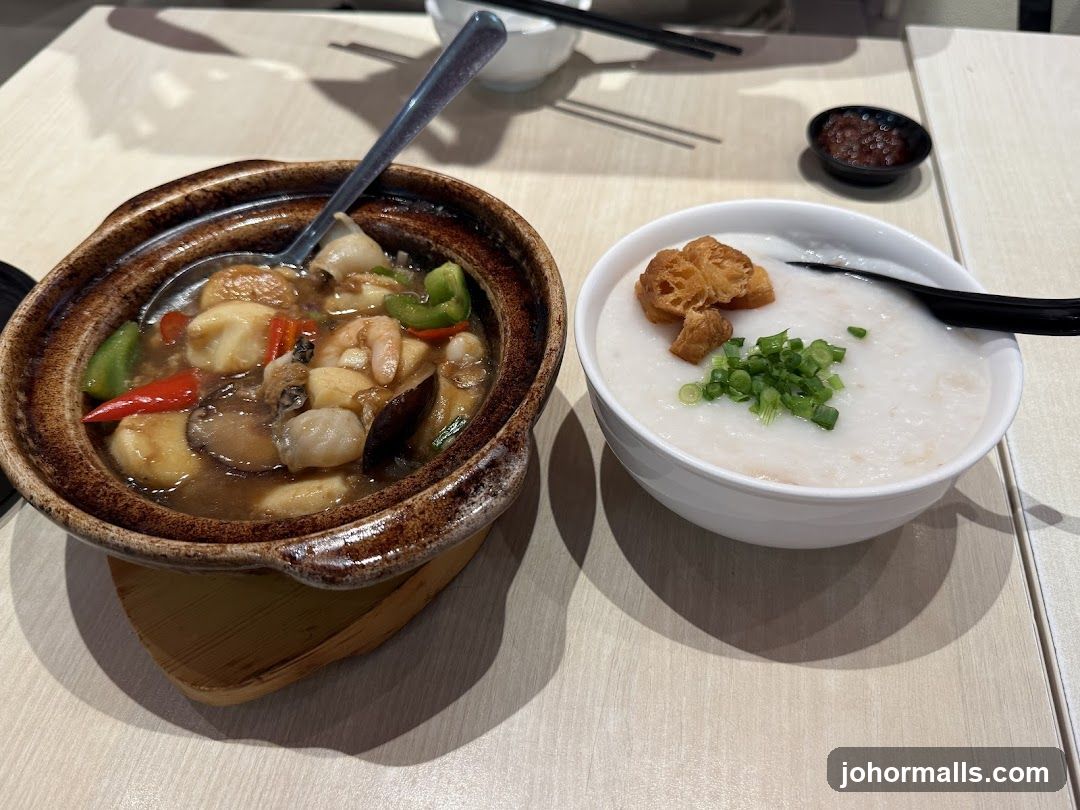 Claypot Dish and Congee