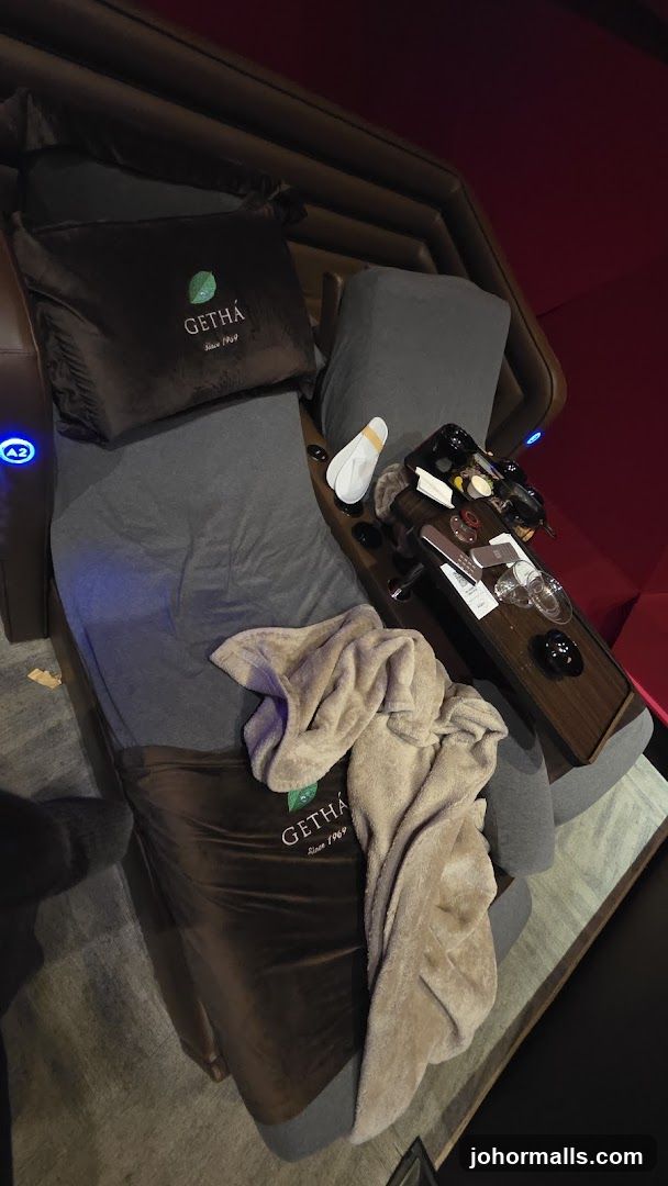Comfortable Seating Area with Amenities