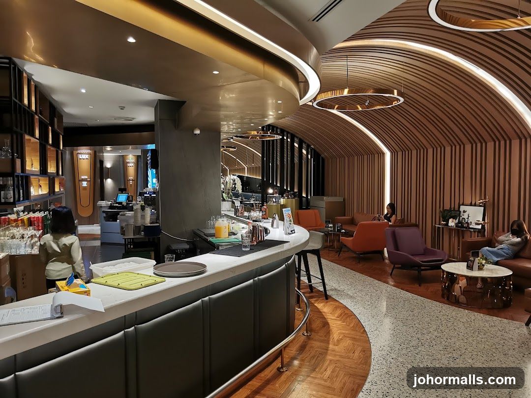Modern Bar and Lounge Area