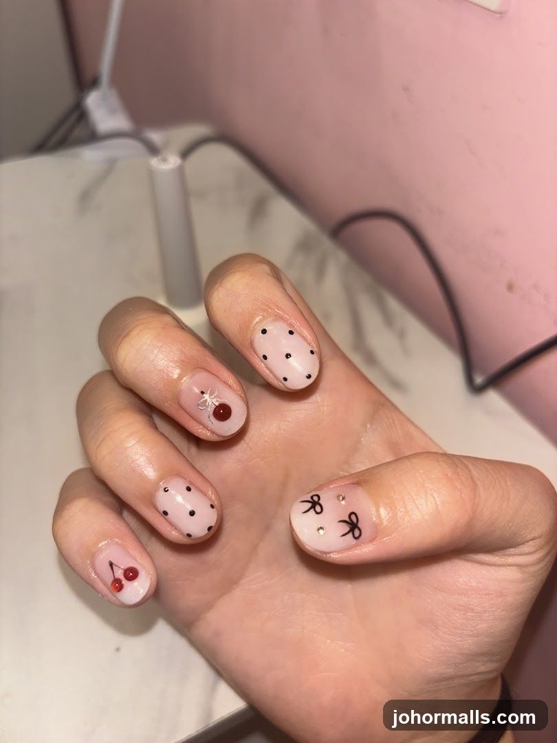 Pink palette nail spa