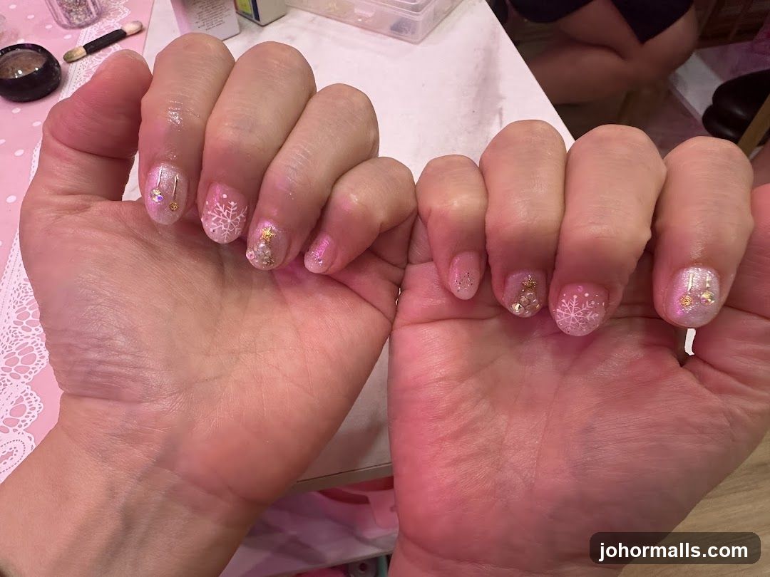 Winter Themed Nails