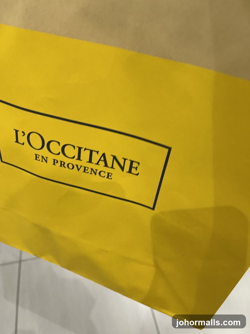 L'Occitane Shopping Bag
