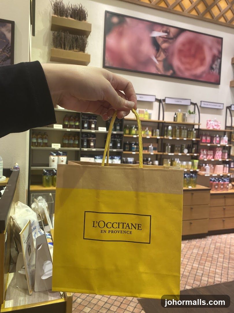 L'Occitane Shopping Bag