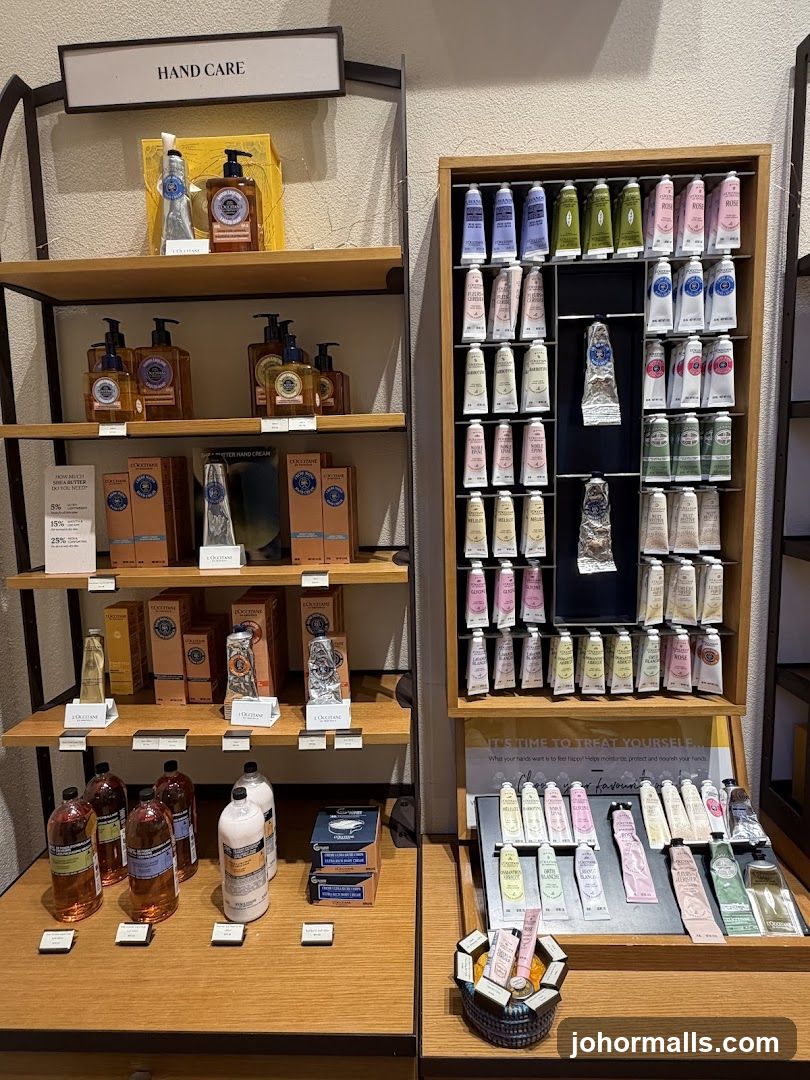Hand Care Products Display