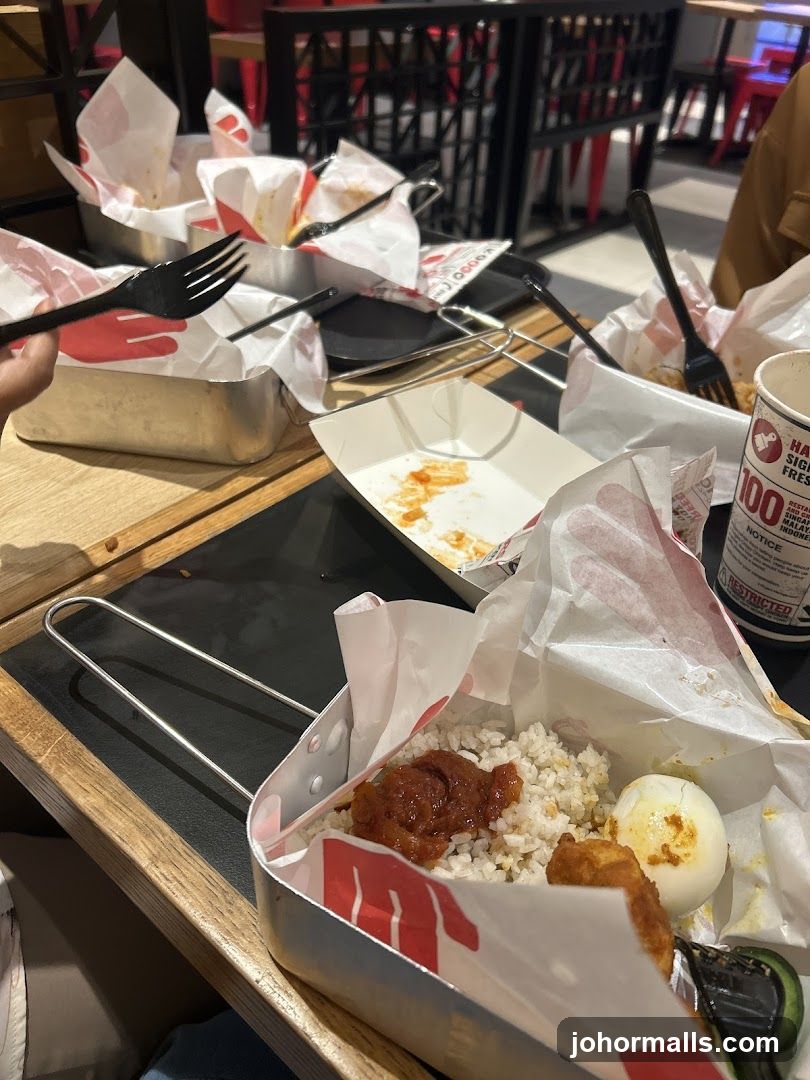 Messy Table with Food Remnants