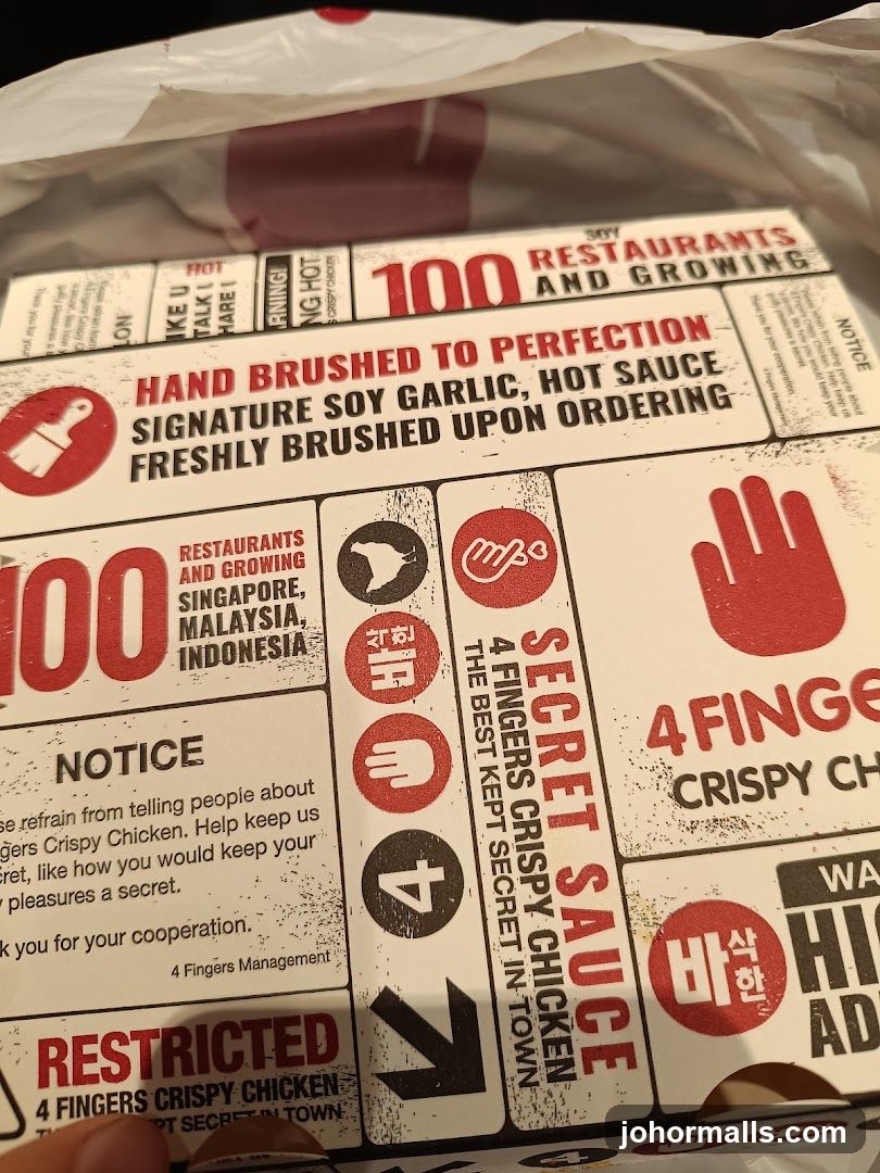 4 Fingers Crispy Chicken Box