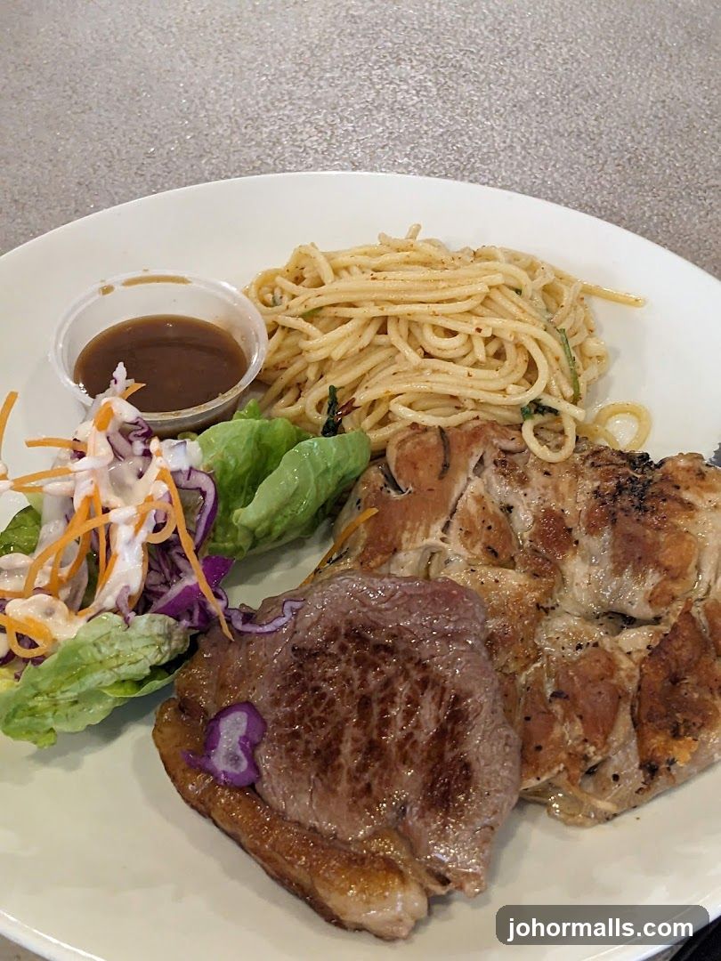 Steak and Chicken Platter