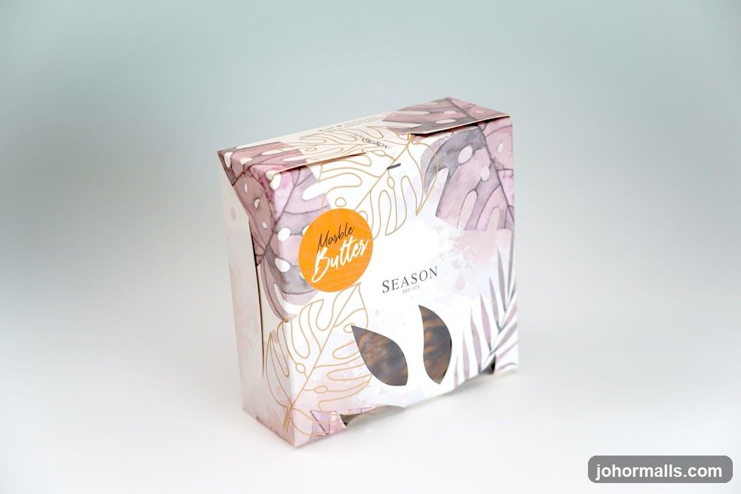 Marble Butter Box