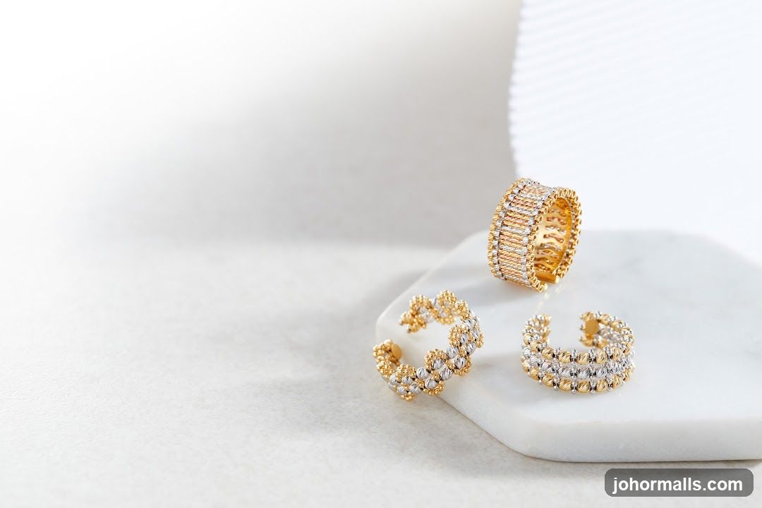 Gold and Silver Rings