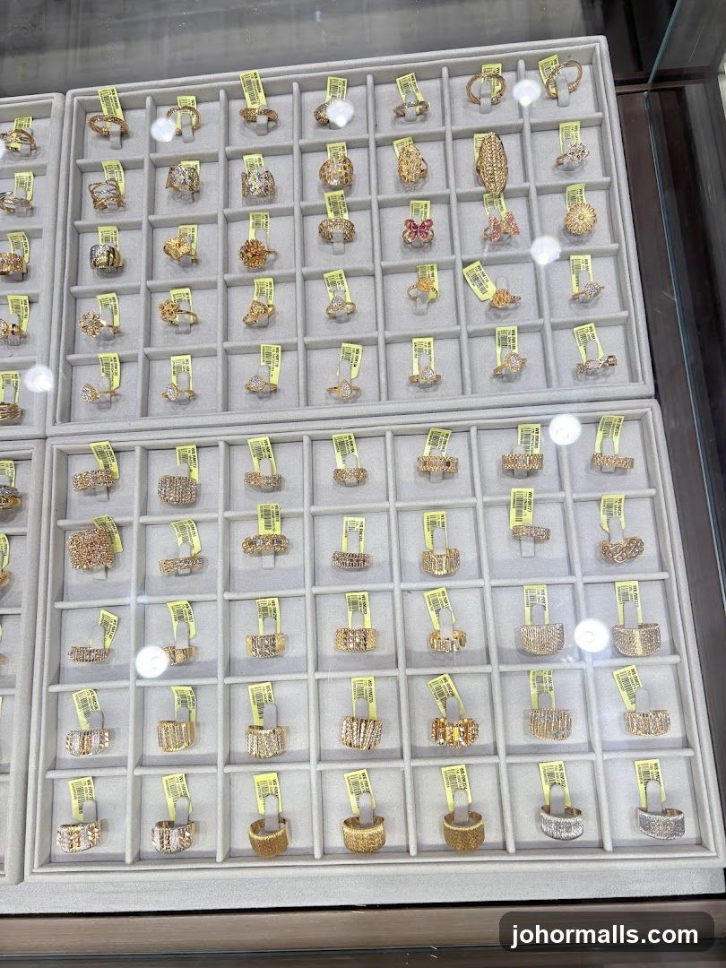Display of Rings