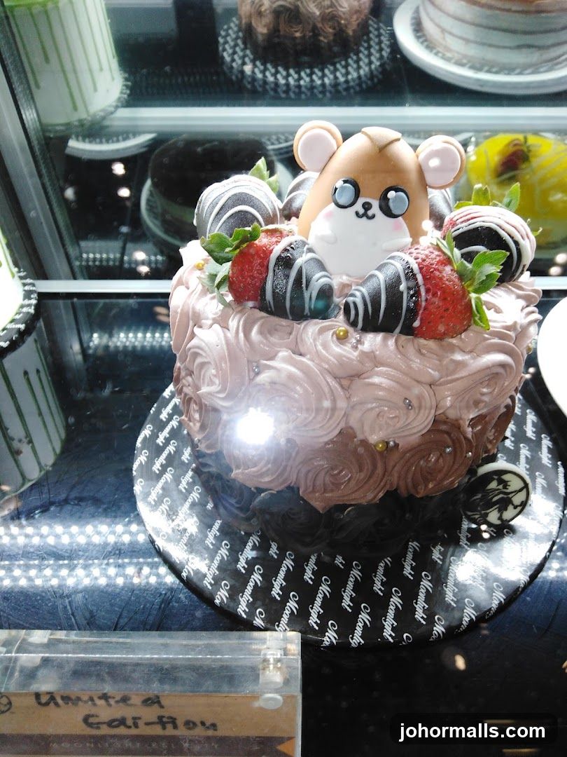 Cake with Hamster Decoration