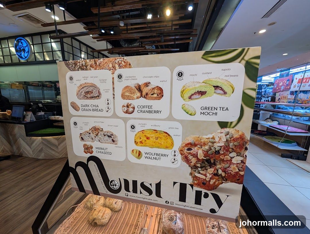Moonlight Cake House Menu