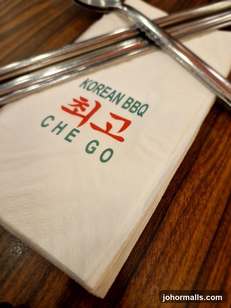 Korean BBQ Napkin