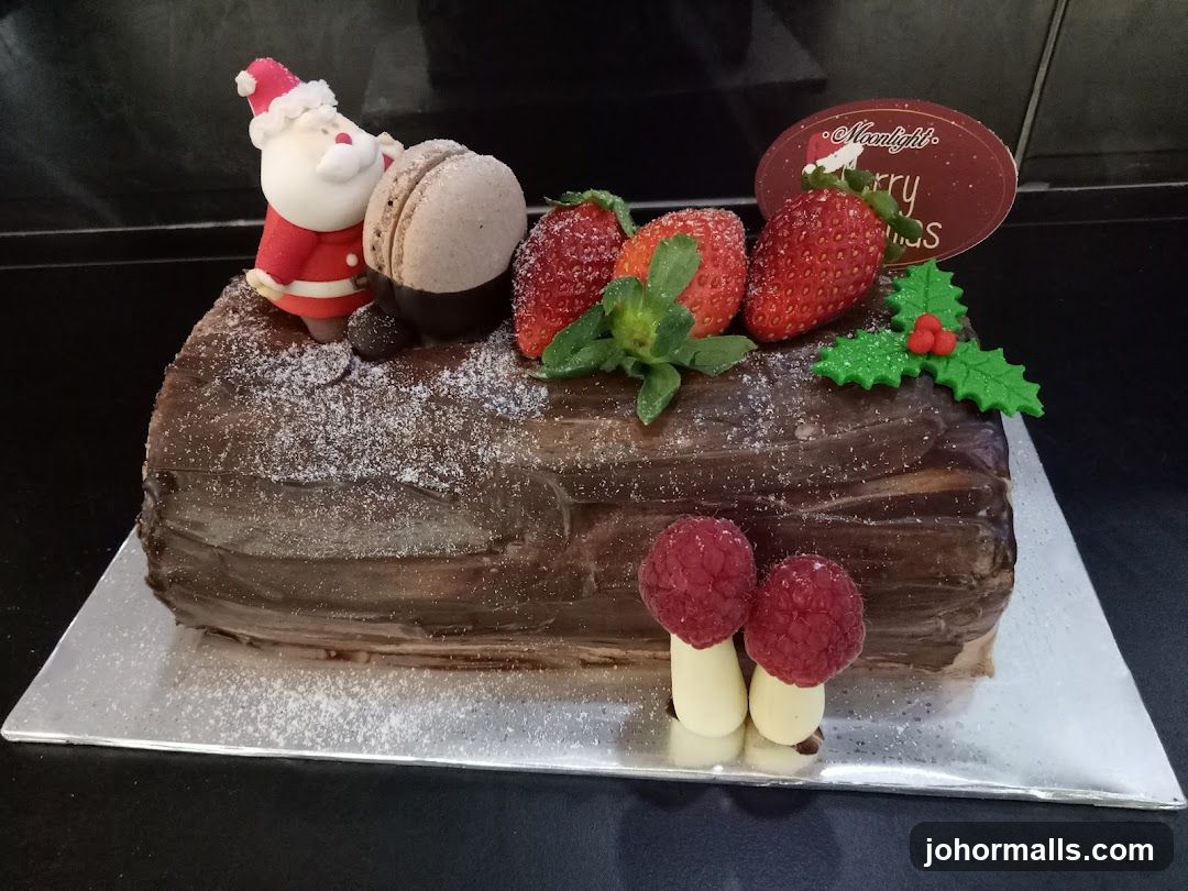 Christmas Yule Log Cake