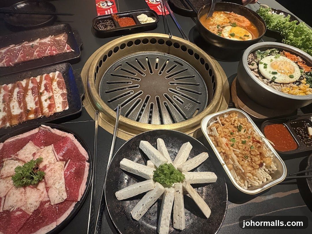 Korean BBQ Spread