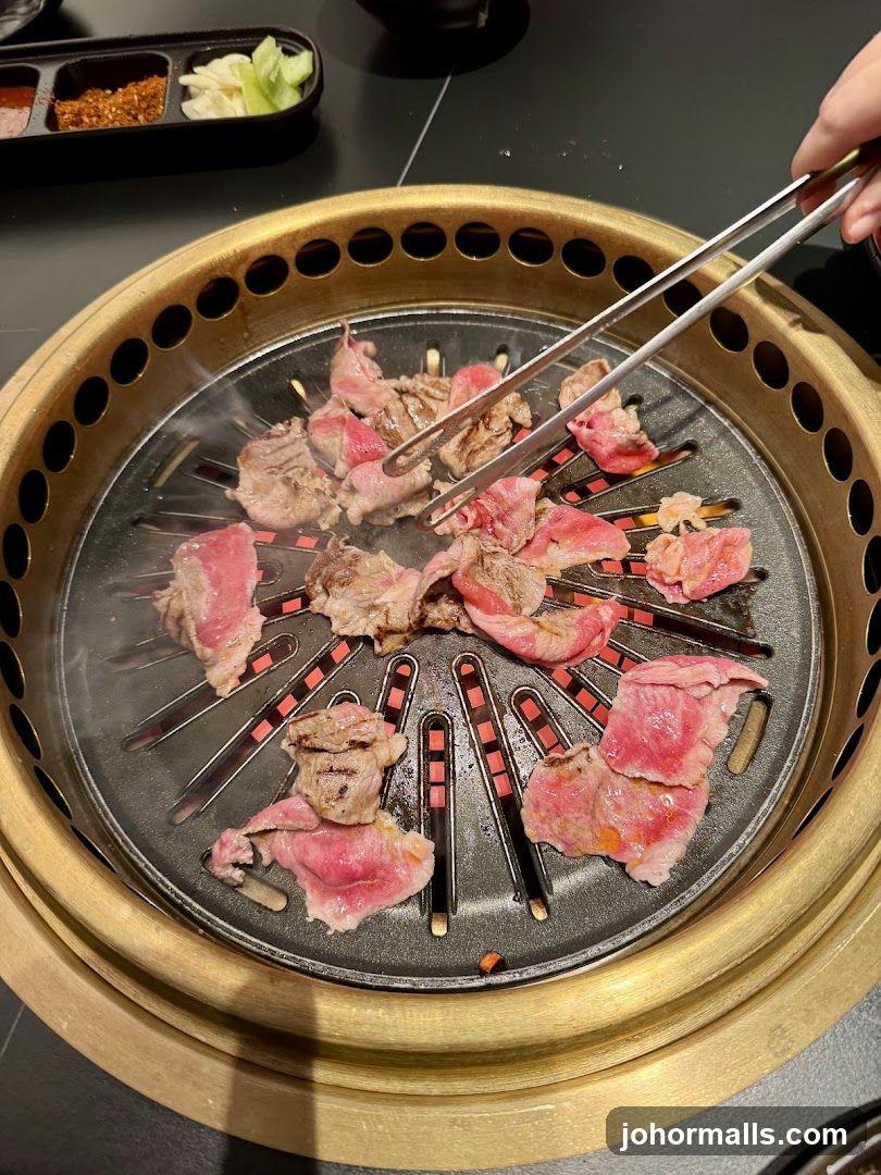 Grilling Meat