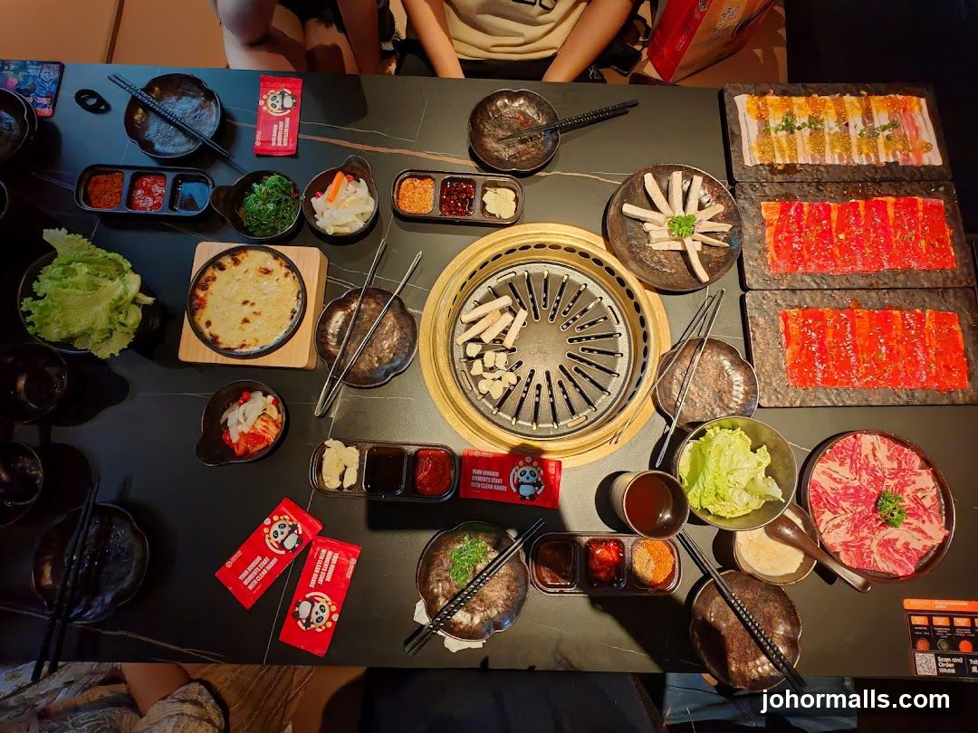 Korean BBQ Table Setting