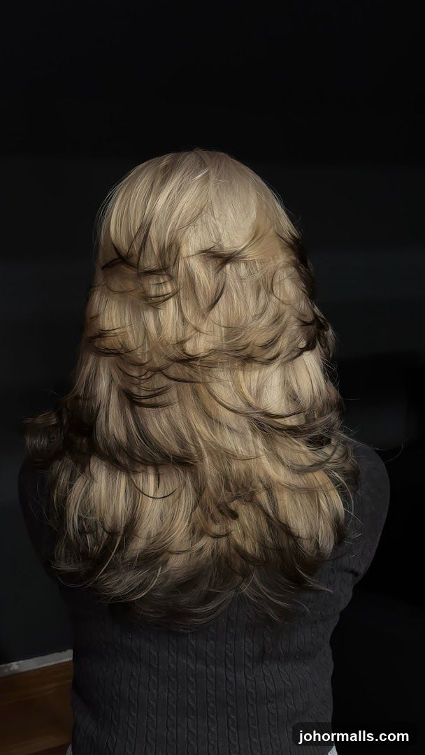 Layered Blonde Hair