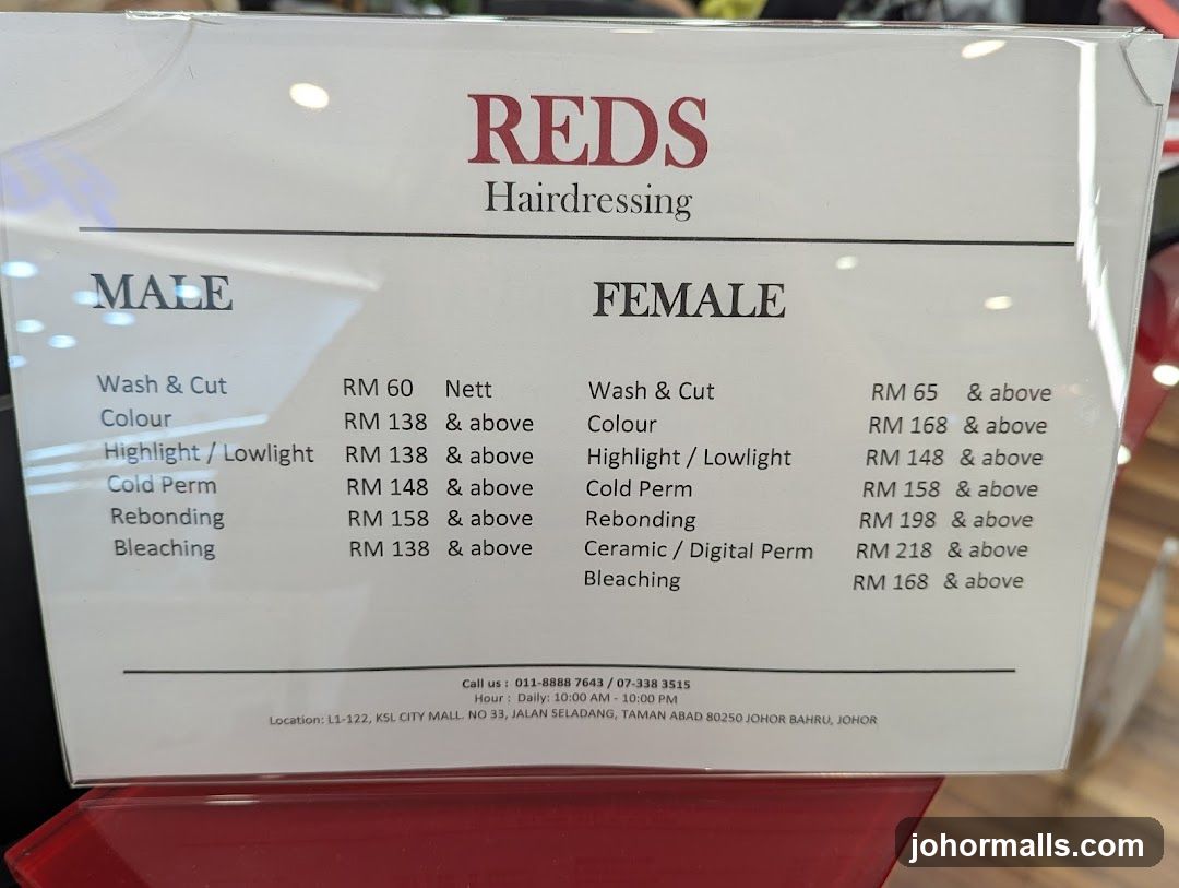 REDS Hairdressing
