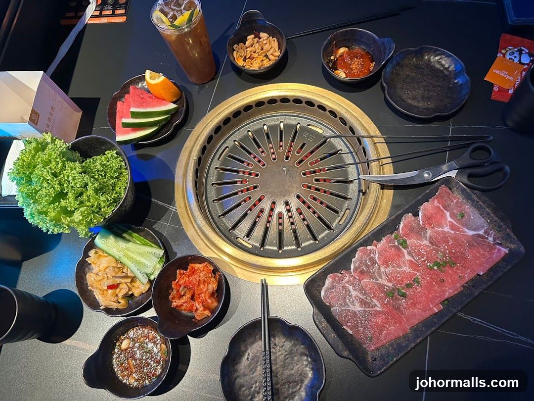Korean BBQ Spread