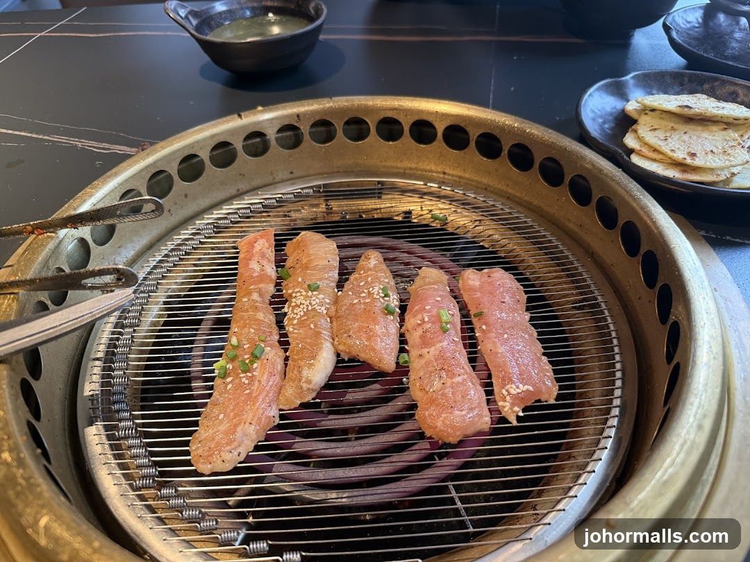Grilling Meat