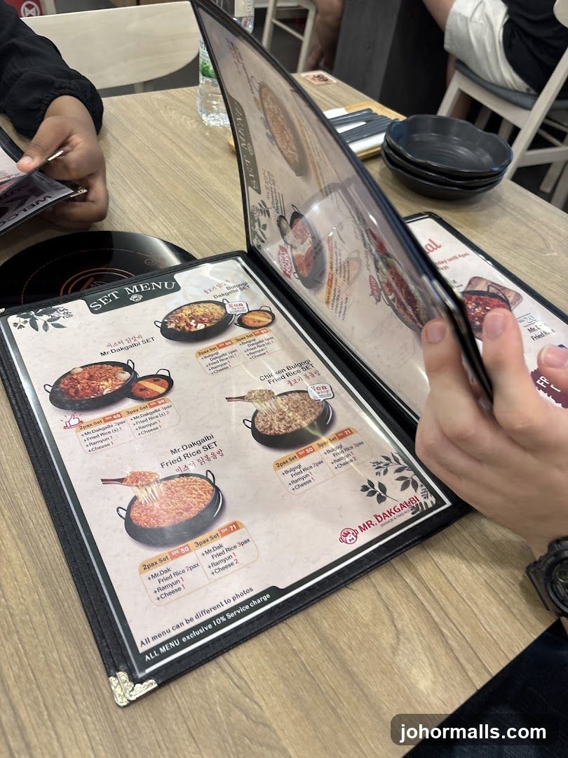 SET MENU