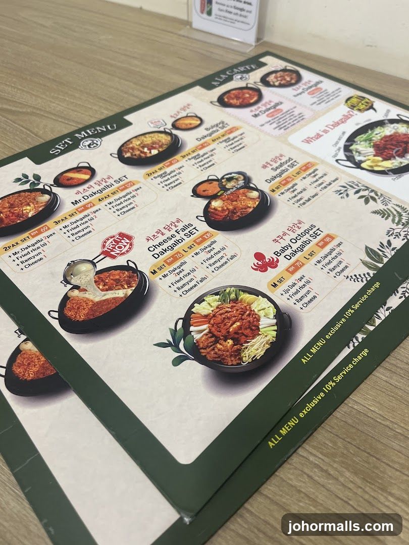 Set Menu